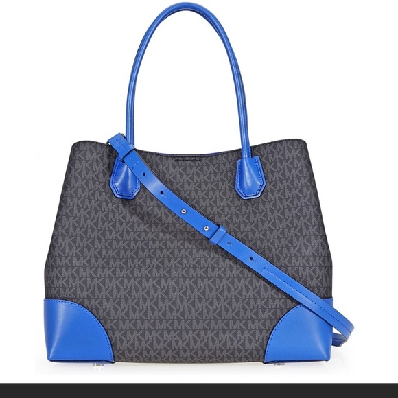 Michael Kors Mercer corner signature tote - Picture 3 of 8